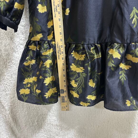 Tuckernuck Navy Floral Jacquard Dress – XS - Picture 6 of 8